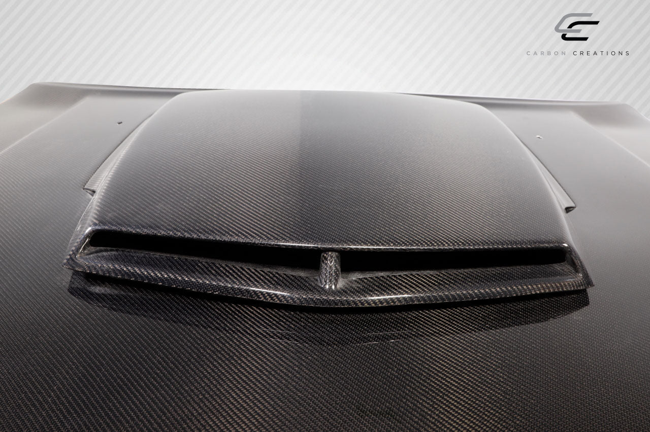 Dodge Challenger 2008-2023 Carbon Fiber TA Look Hood Carbon Creations