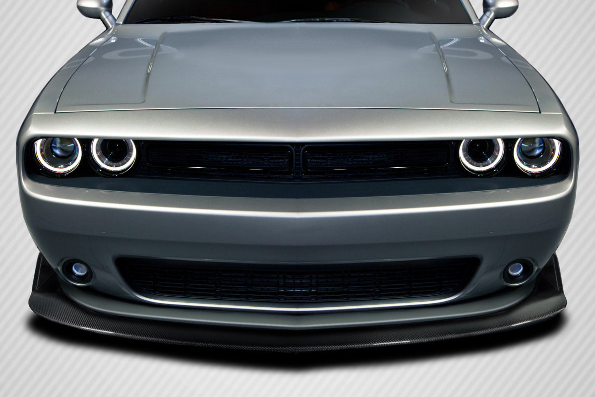 Dodge Challenger 2015-2023 Carbon Fiber Street Xtreme Look Front Lip Carbon Creations