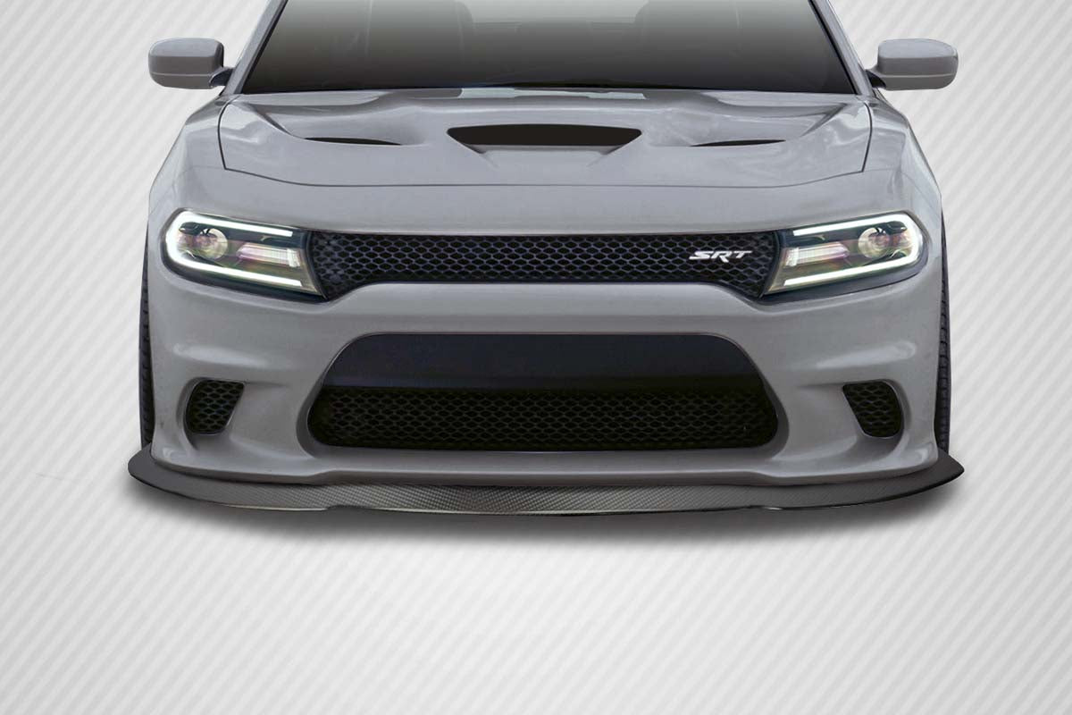 Dodge Charger SRT / Hellcat 2015-2023 Carbon Fiber DriTech Sonic Front Spliiter Carbon Creations