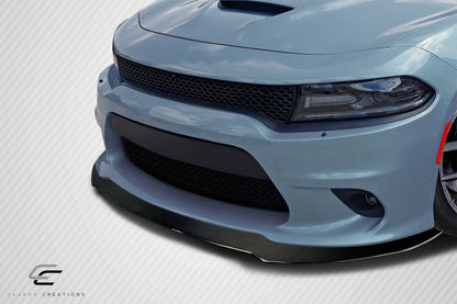 Dodge Charger SRT / Hellcat 2015-2023 Carbon Fiber DriTech Sonic Front Spliiter Carbon Creations