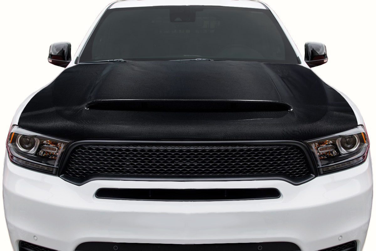 Dodge Durango 2011-2023 Carbon Fiber Demon Look Hood Carbon Creations