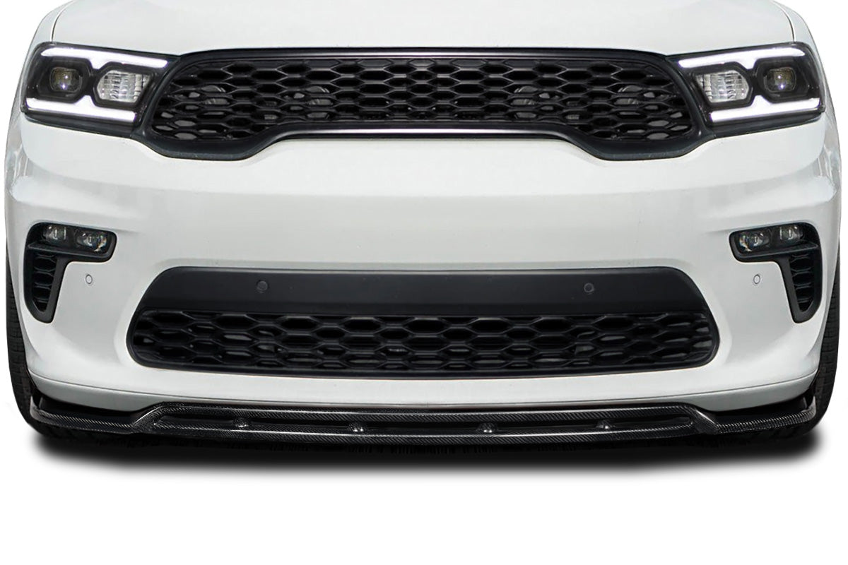 Dodge Durango 2011-2023 Carbon Fiber Malibu Front Lip Spoiler Air Dam Carbon Creations