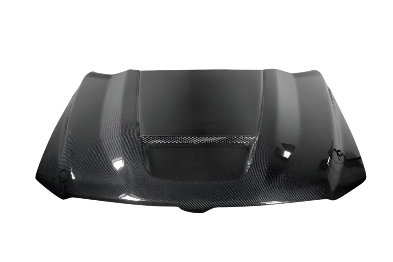 Dodge Ram 1500 2019-2023 Carbon Fiber SRT Ram Air Hood Carbon Creations