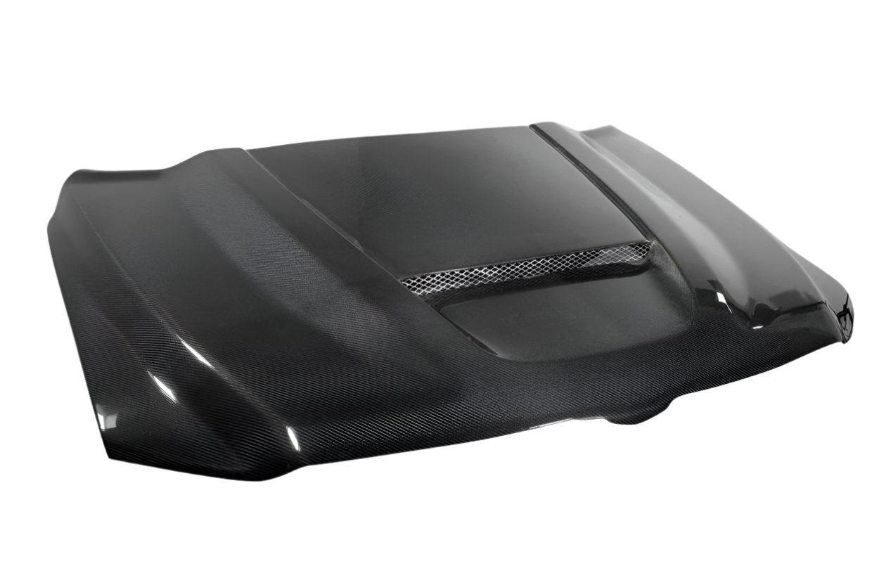 Dodge Ram 1500 2019-2023 Carbon Fiber SRT Ram Air Hood Carbon Creations