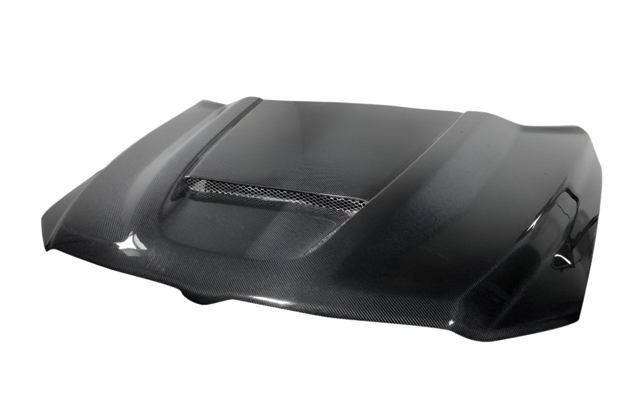 Dodge Ram 1500 2019-2023 Carbon Fiber SRT Ram Air Hood Carbon Creations