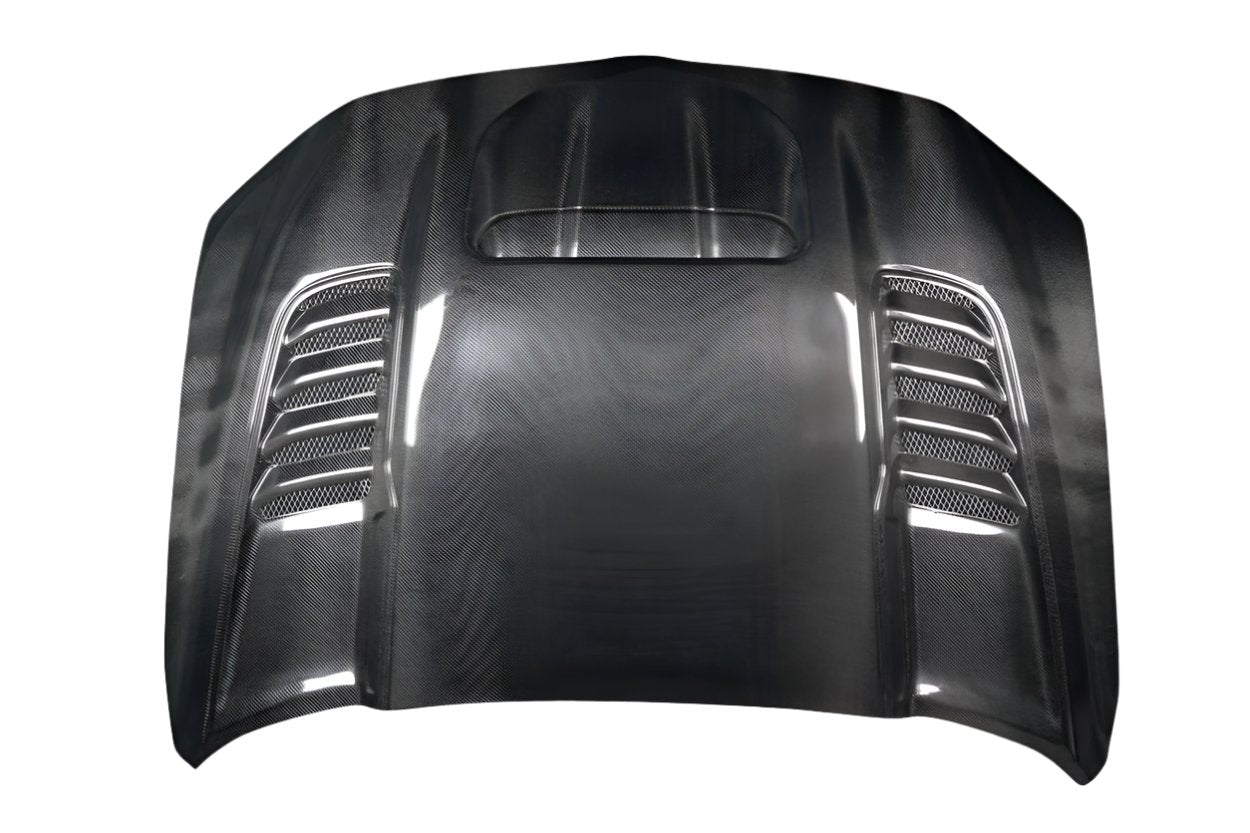 Dodge Ram 1500 2019-2023 Carbon Fiber TRX Look Hood Carbon Creations