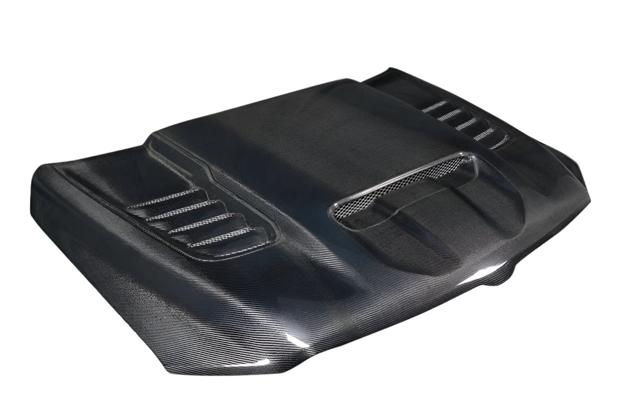 Dodge Ram 1500 2019-2023 Carbon Fiber TRX Look Hood Carbon Creations