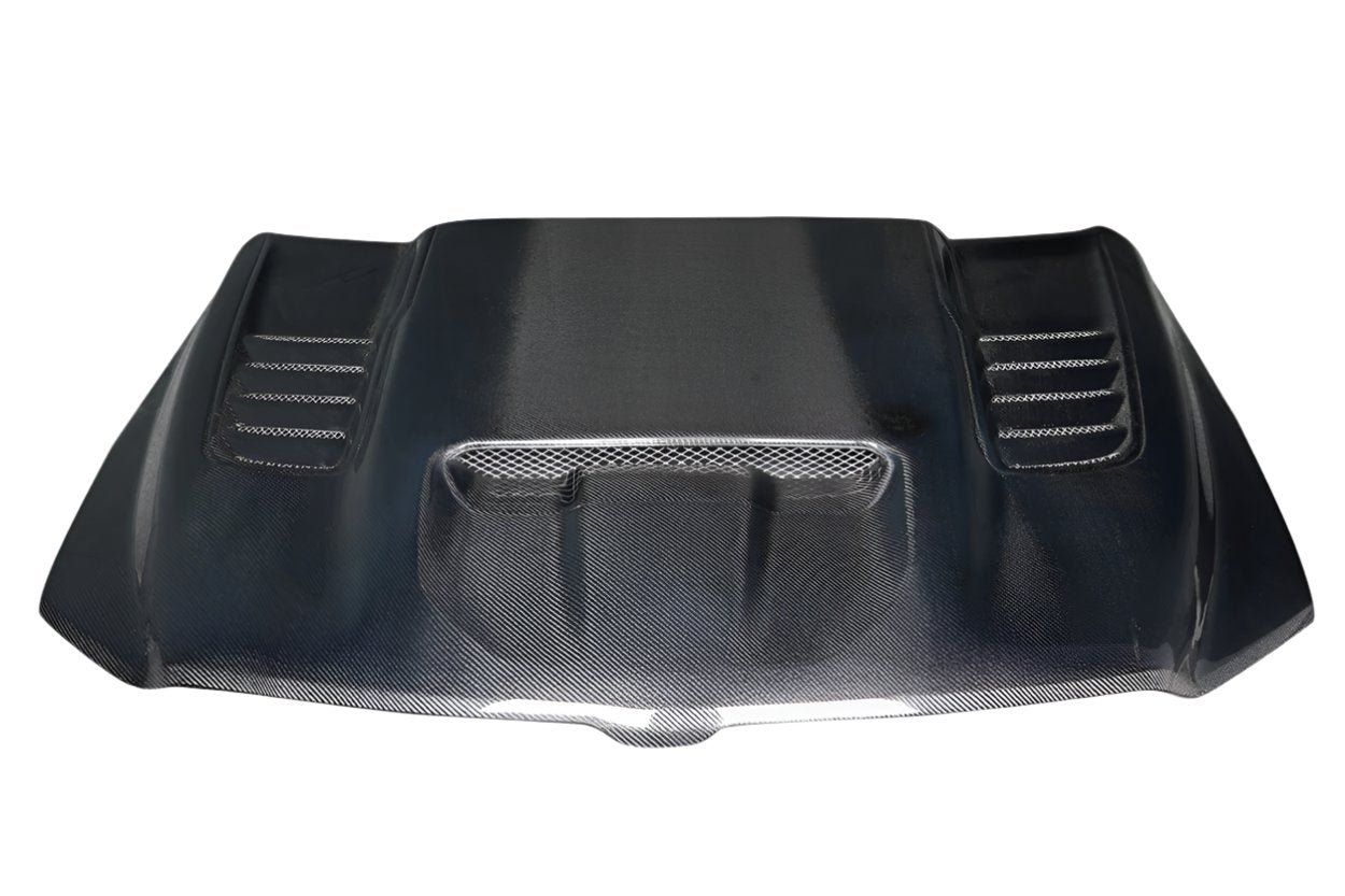 Dodge Ram 1500 2019-2023 Carbon Fiber TRX Look Hood Carbon Creations