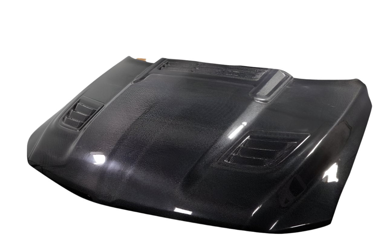 Dodge Ram 2019-2023 Carbon Fiber Rebel Mopar Look Hood Carbon Creations