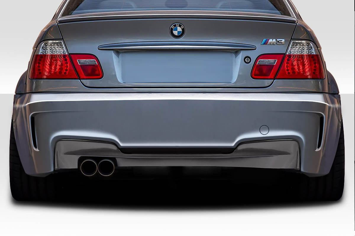 BMW 3 Series E46 1M Look Rear Bumper Duraflex