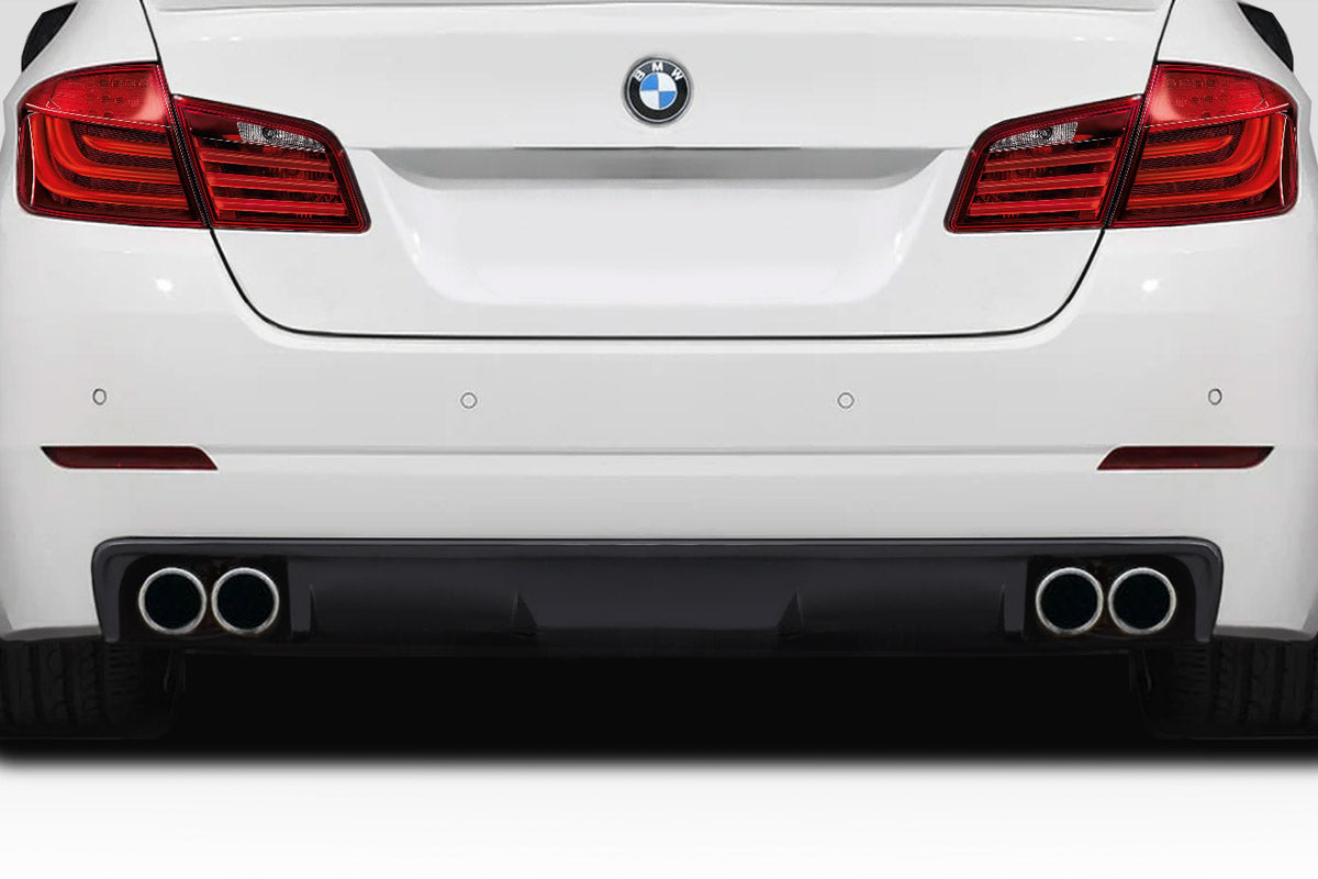 BMW 5 Series F10 Wave Rear Diffuser Duraflex