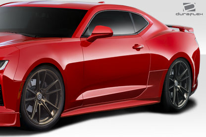 Chevrolet Camaro 2016-2023 Racer Side Skirts Duraflex