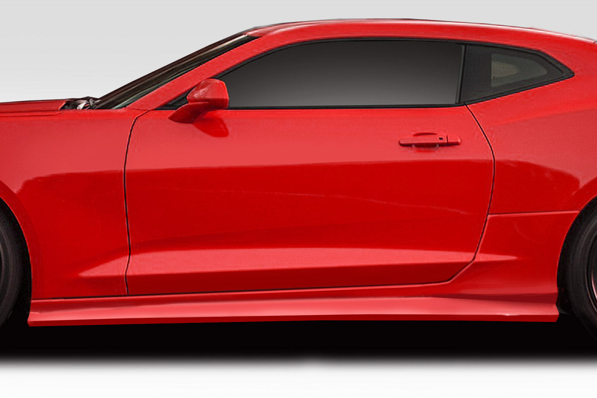 Chevrolet Camaro 2016-2023 Racer Side Skirts Duraflex