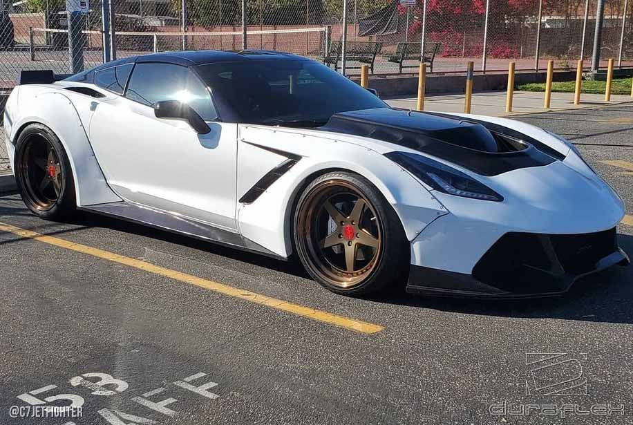 Chevrolet Corvette C7 Gran Veloce Wide Body Kit 6-Piece Duraflex