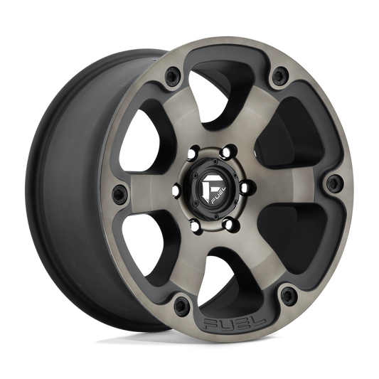 Beast Wheel Matte Black Double Dark Tint Fuel Off-Road