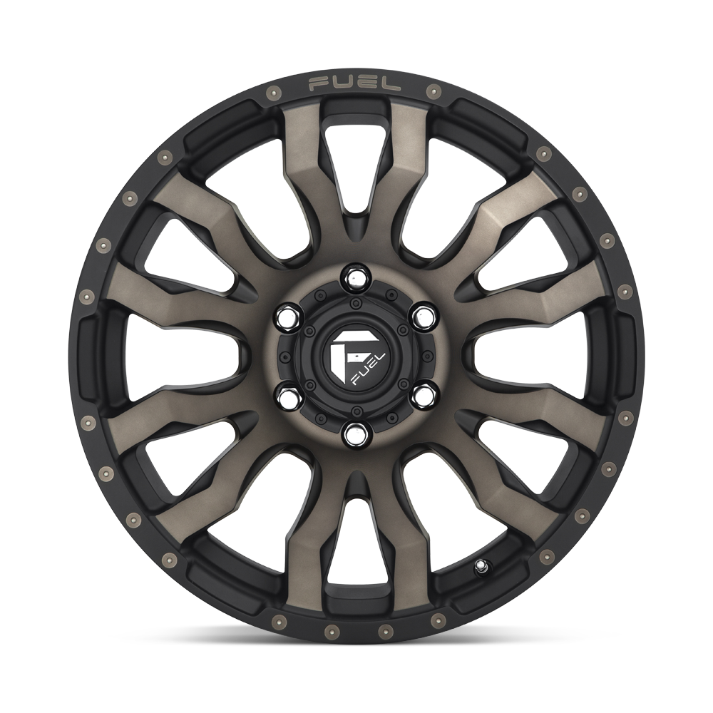Blitz Wheel Matte Black Double Dark Tint Fuel Off-Road