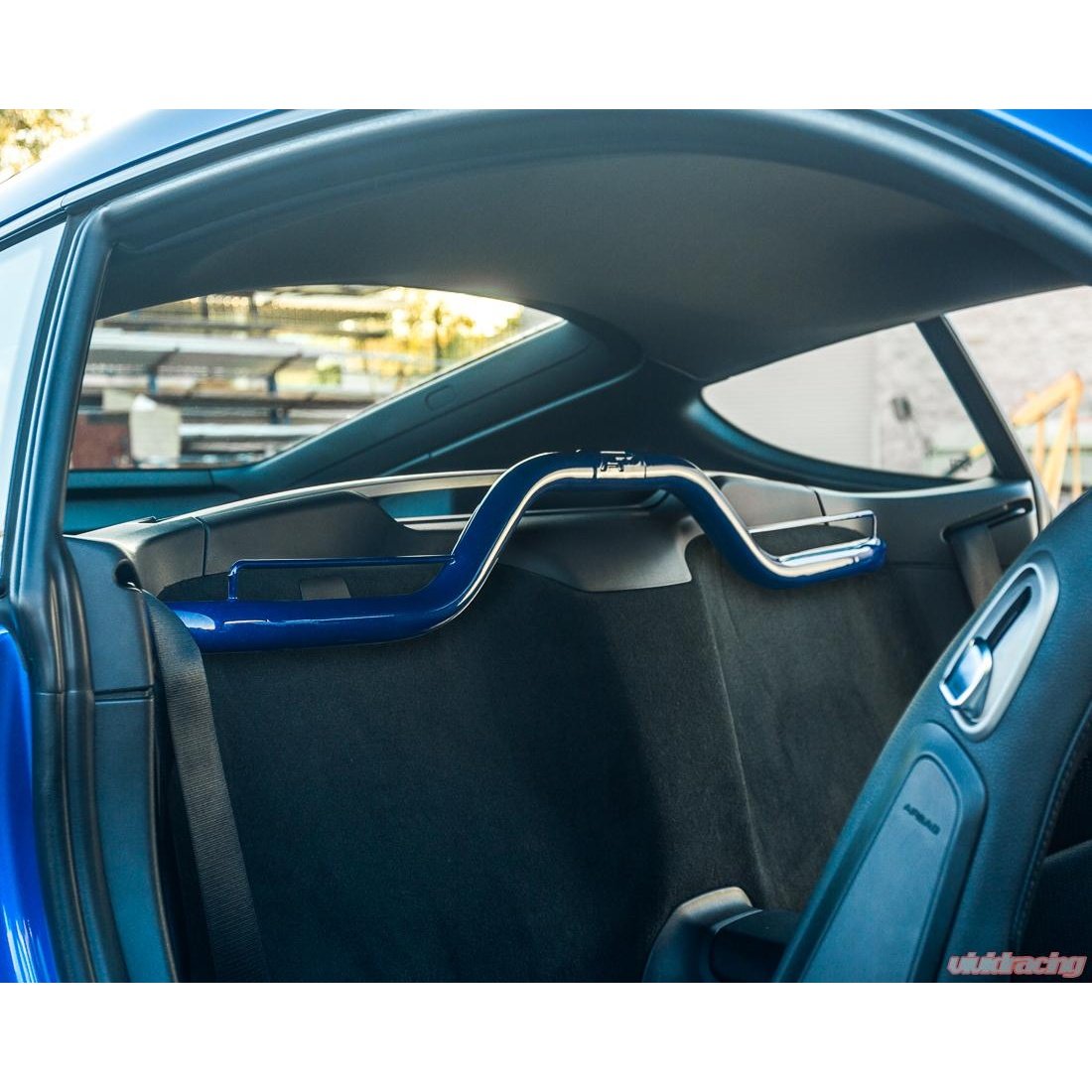 Porsche Cayman S Bolt-In Harness Bar Matte Black VR Performance