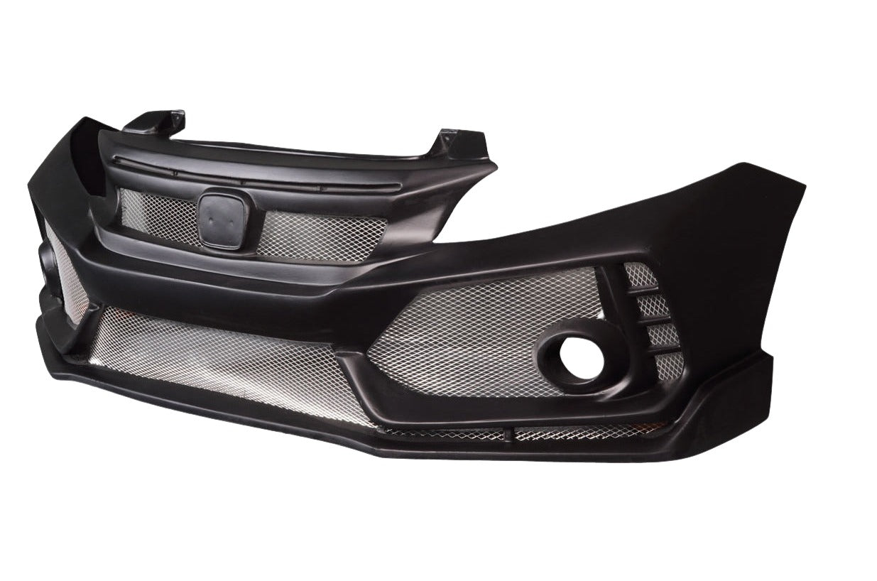 Honda Civic 2012-2015 FK8 Type R Look Front Bumper Cover Duraflex