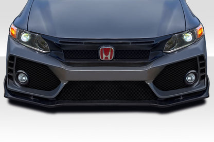 Honda Civic 2012-2015 FK8 Type R Look Front Bumper Cover Duraflex