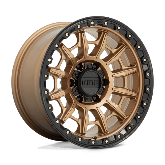 Carnage Wheel Matte Bronze/Black Lip KMC