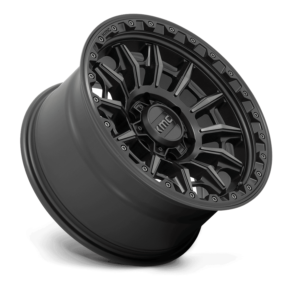 Carnage Wheel Satin Black/Gray Tint KMC