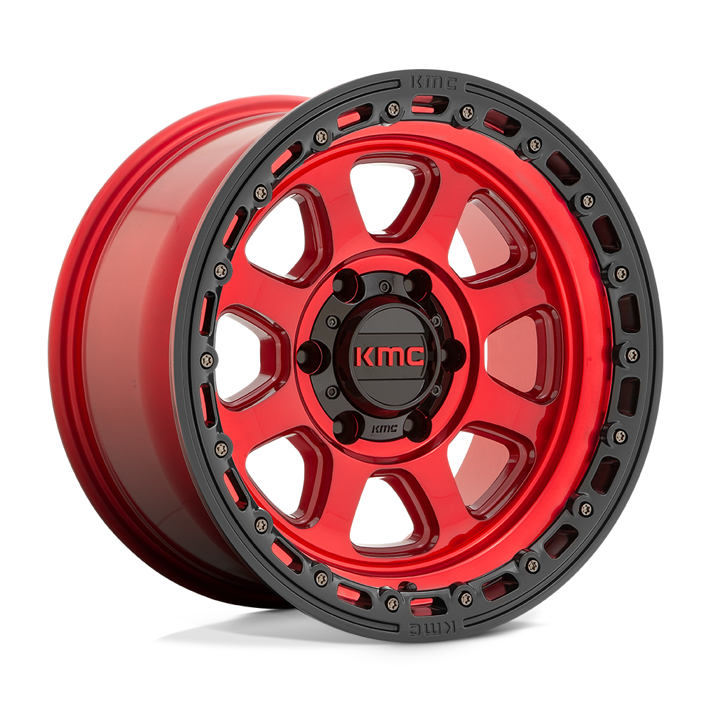 Chase Wheel Candy Red/Black Lip KMC