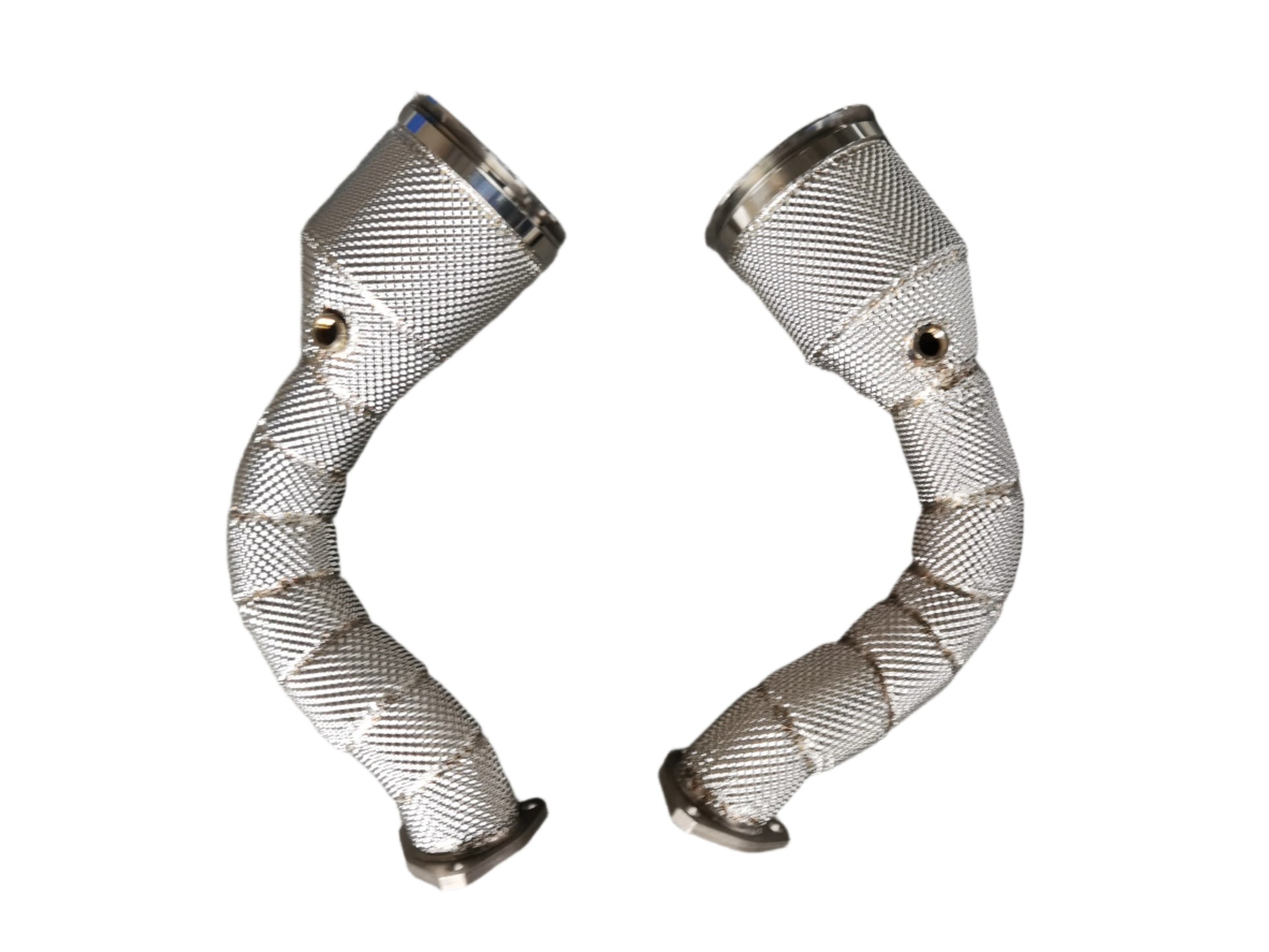 Lamborghini Urus Stainless Steel Catless Downpipe Exhaust with Heat Shield