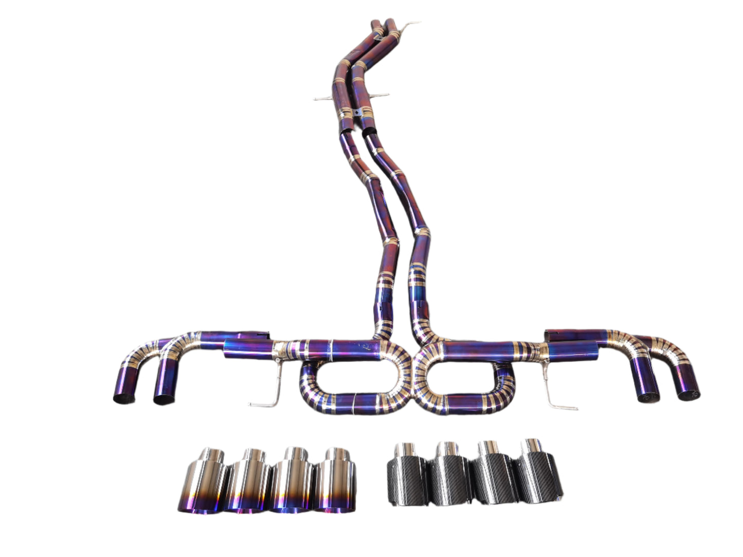 Lamborghini Urus Titanium Catback Exhaust with tips