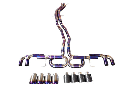 Lamborghini Urus Titanium Catback Exhaust with tips
