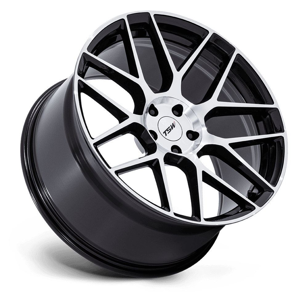 Lasarthe Wheel Gloss Black Machined TSW