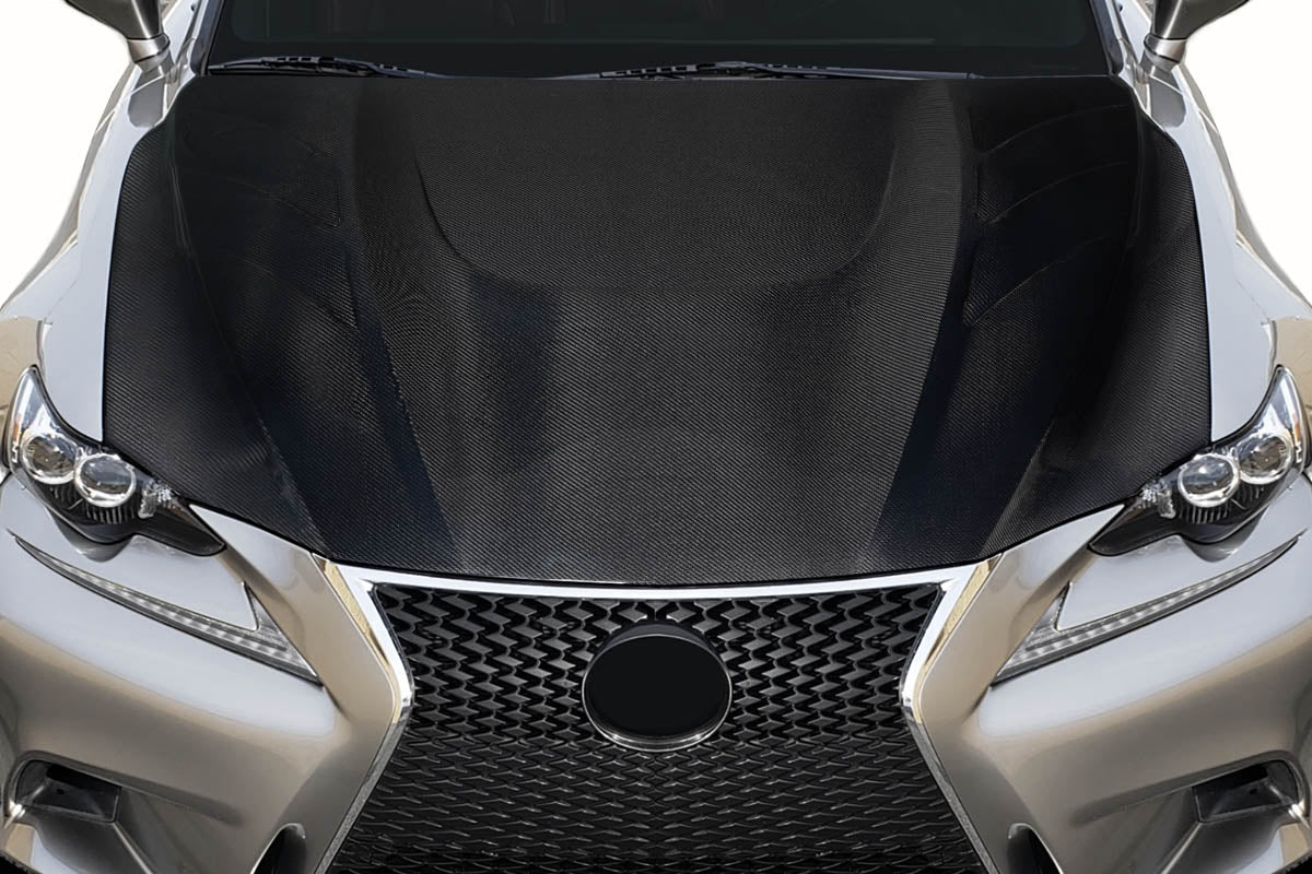 Lexus IS 200T / IS 300 / IS 350 (2014-2020) Carbon Fiber Akiyama Hood