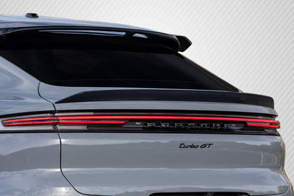 Porsche Cayenne Coupe 2019-2024 Carbon Fiber Turbo GT Look Rear Mid Wing Spoiler Carbon Creations