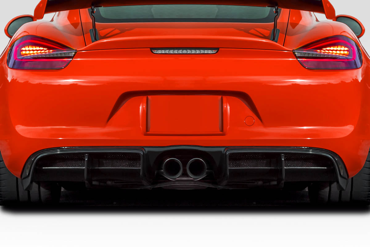 Porsche Cayman GT4 981 2013-2016 AF-1 Rear Diffuser Aero Function