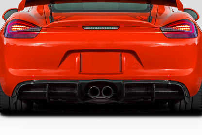 Porsche Cayman GT4 981 2013-2016 AF-1 Rear Diffuser Aero Function