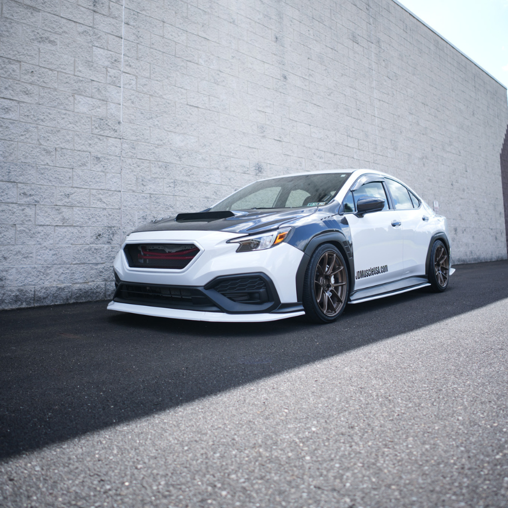 Subaru WRX 2022-2024 3-Piece Front Lip V1 JDMuscle
