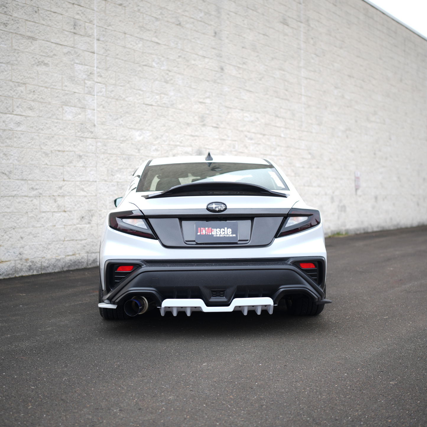Subaru WRX 2022-2024 Carbon Fiber Duck Bill V4 JDMuscle