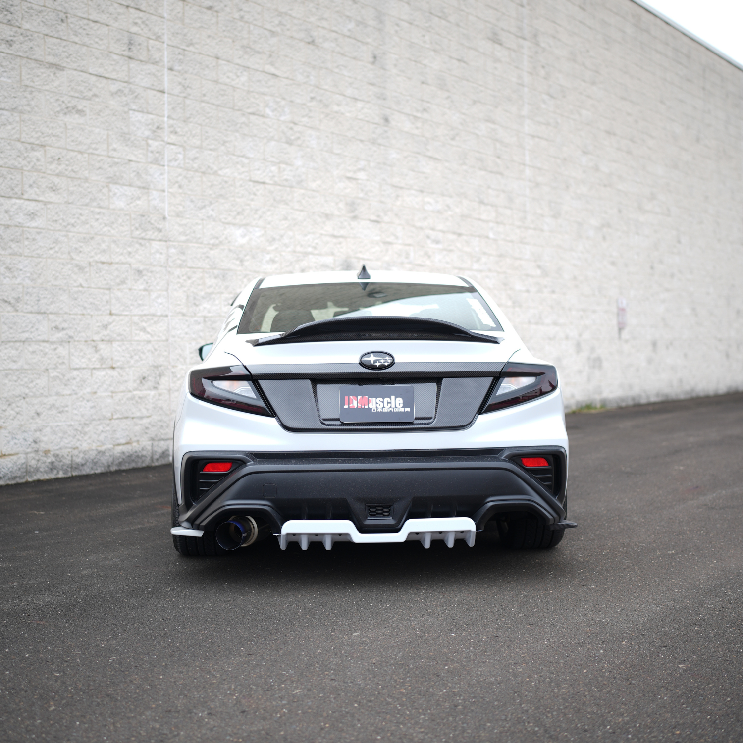 Subaru WRX 2022-2024 Carbon Fiber Duck Bill V4 JDMuscle