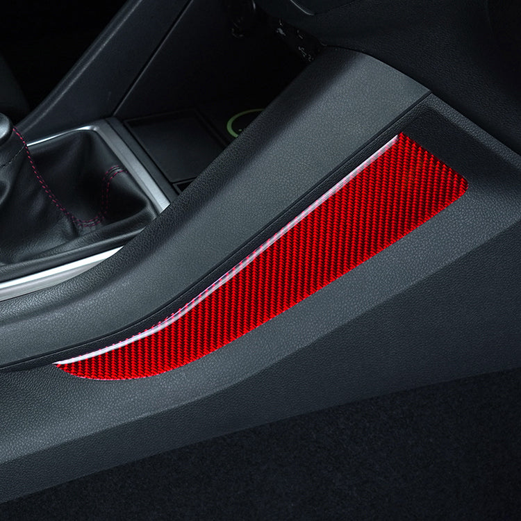 Subaru WRX 2022-2024 P&S Series Carbon Fiber Center Kicker Panel Accents JDMuscle