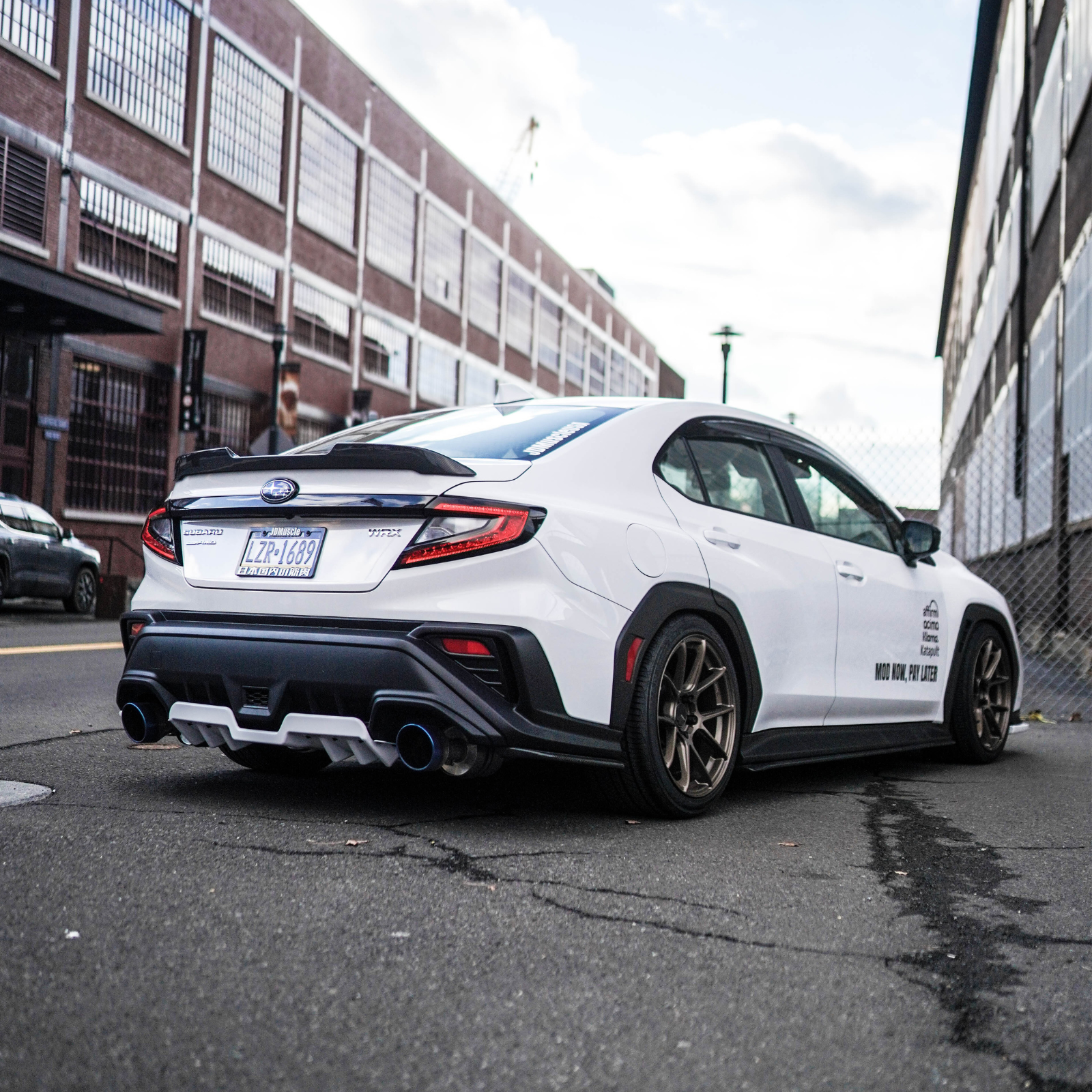 Subaru WRX 2022-2024 Rear Diffuser V1 JDMuscle
