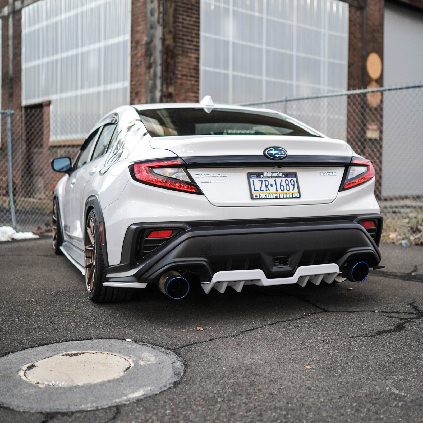 Wrx Rear Window Diffuser Subaru WRX (2022-2024) Rear Diffuser V1 | JDMuscle