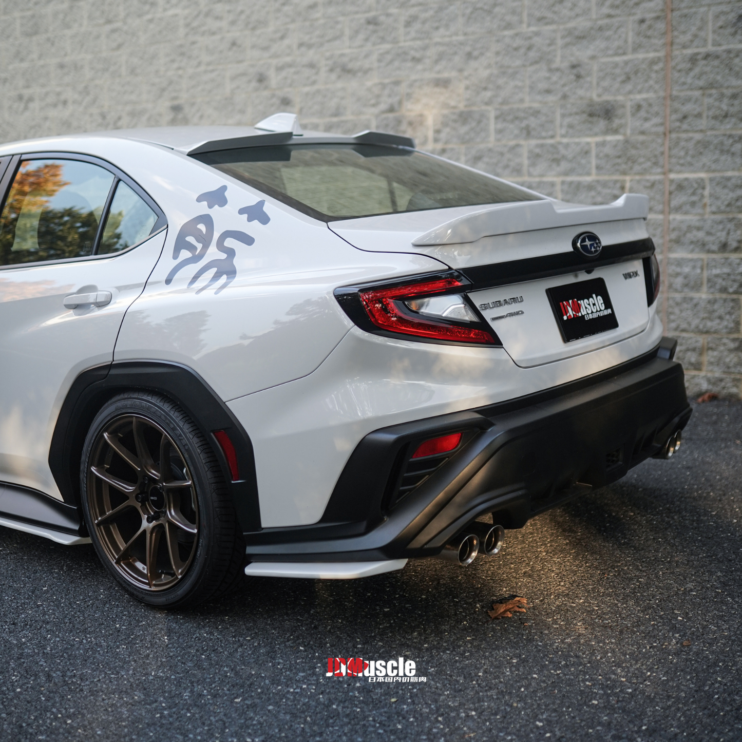 Subaru WRX 2022-2024 Rear Spats OE+ Style JDMuscle