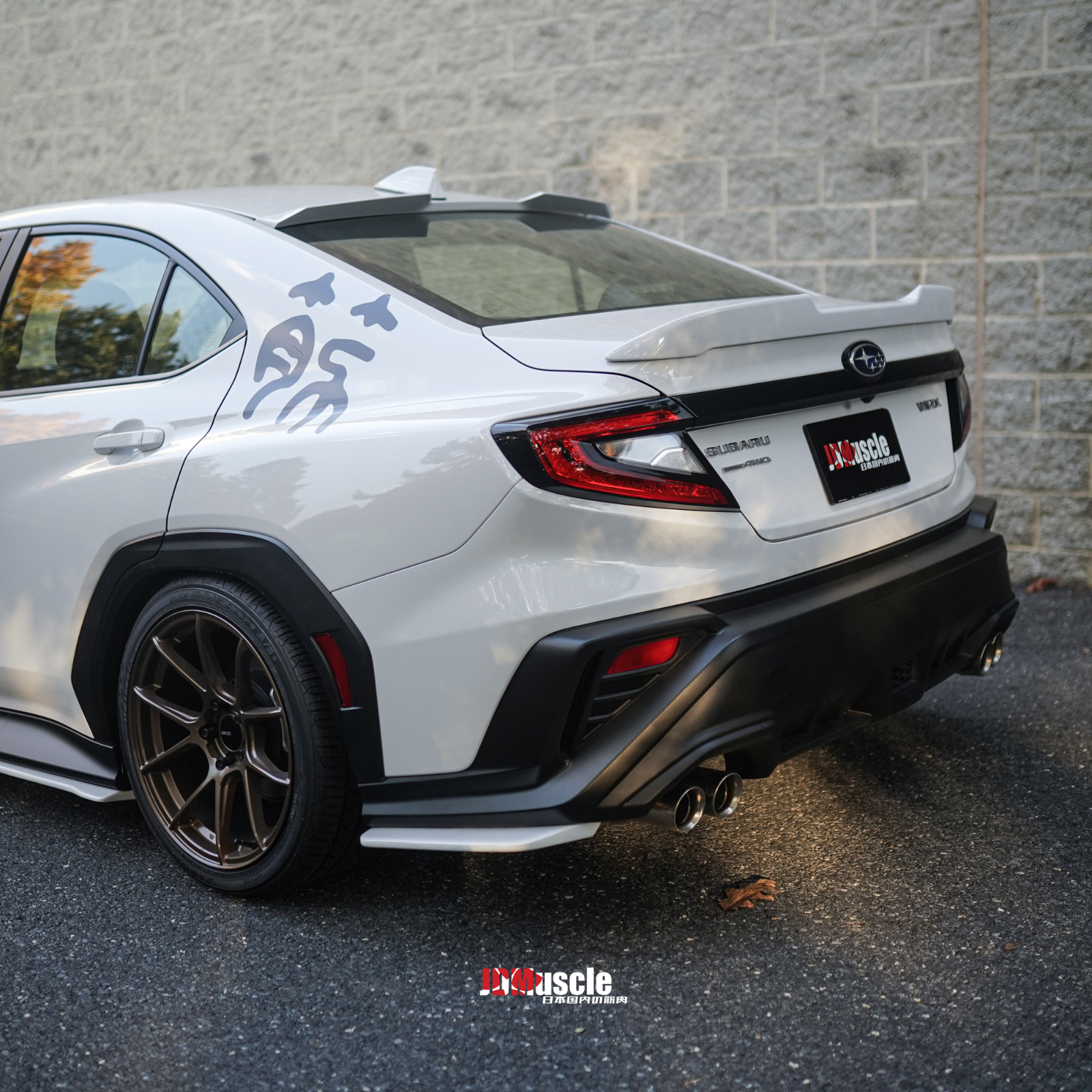 Subaru WRX 2022-2024 Rear Spats OE+ Style JDMuscle