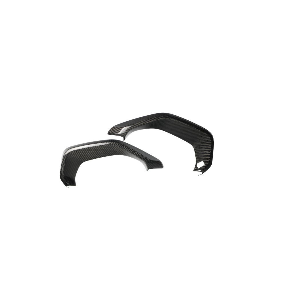 Subaru WRX 2022-2024 Tanso Dry Carbon Fiber Exhaust Finisher Trim Covers Gloss Finish JDMuscle