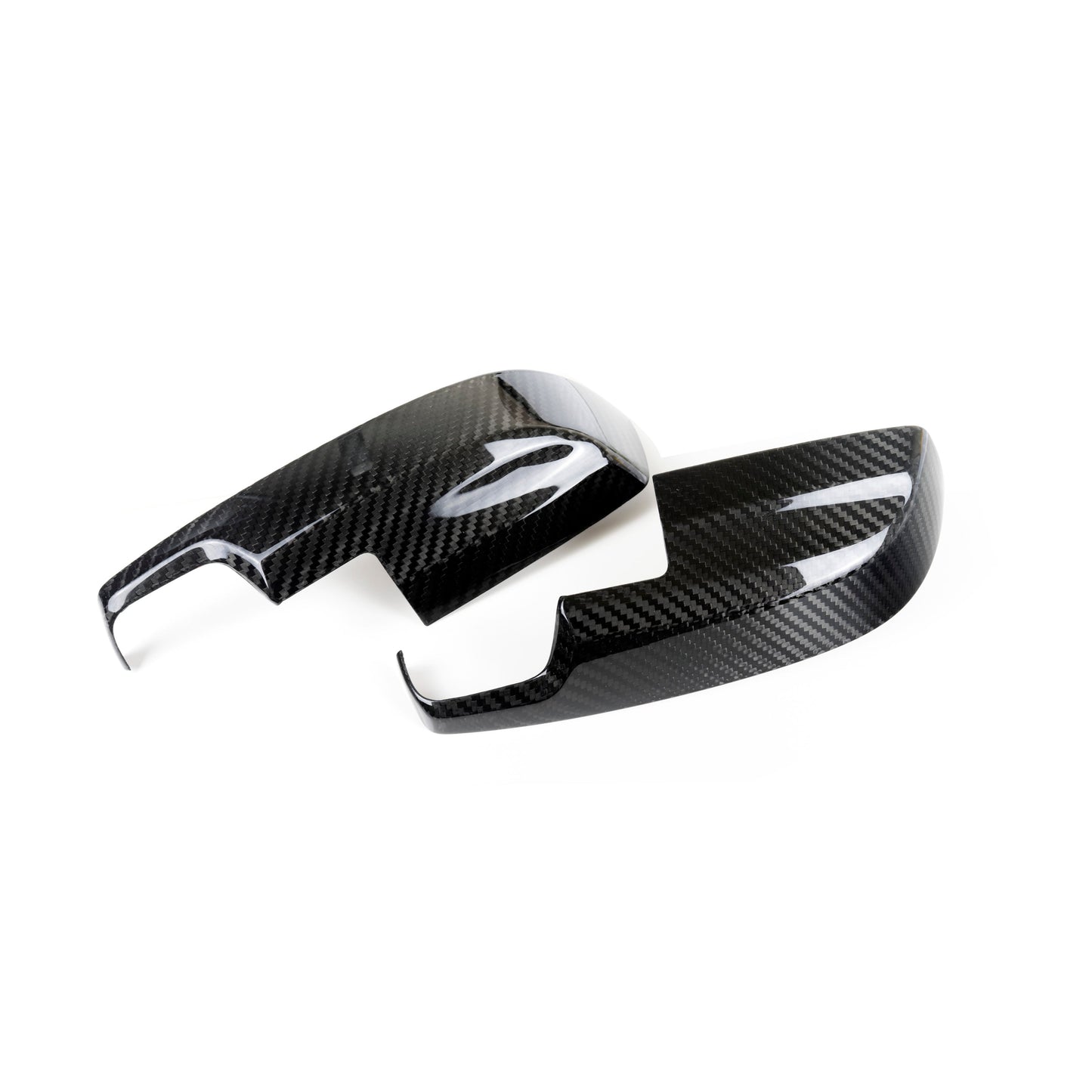 Subaru WRX STI 2015-2021 Tanso Dry Carbon Fiber Side Mirror Lower Trim Covers JDMuscle