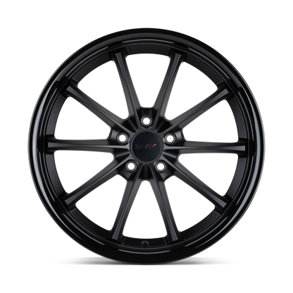 Sweep Wheel Matte Black/Gloss Black Lip TSW