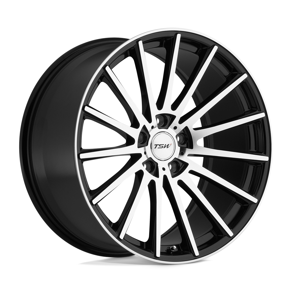 Chicane Wheel Gloss Black/Mirror Cut Face TSW