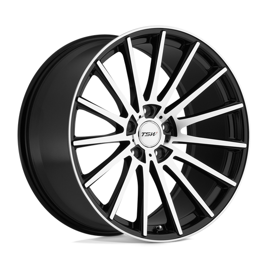 Chicane Wheel Gloss Black/Mirror Cut Face TSW