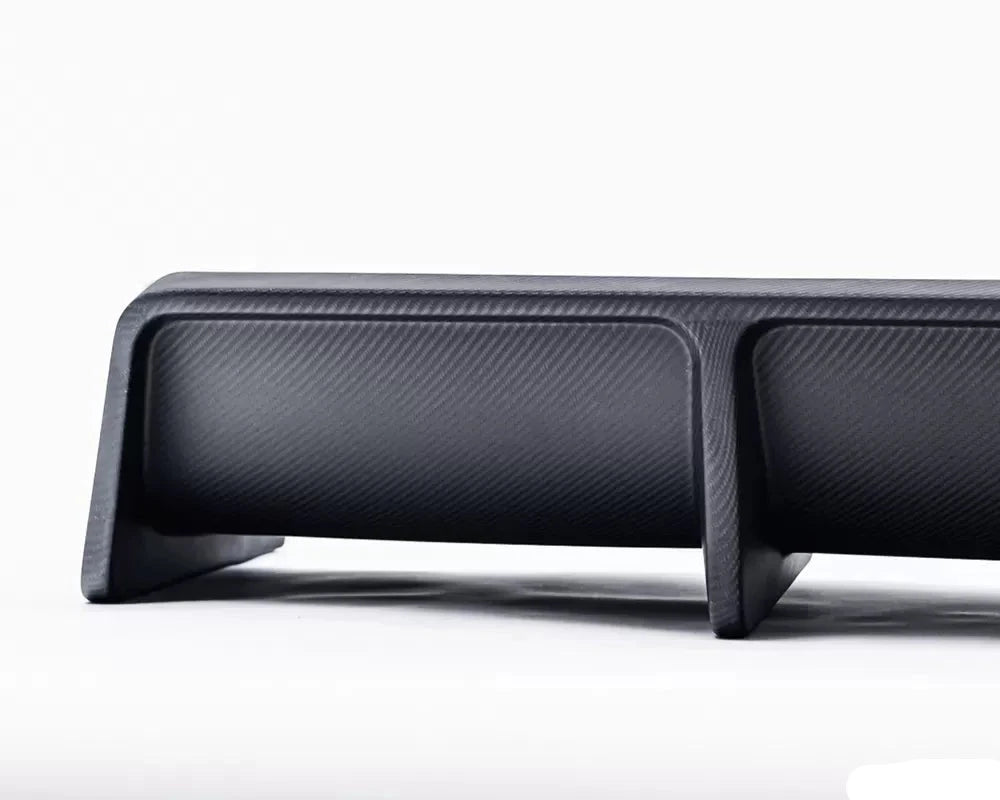 Tesla Model 3 Matte Carbon Fiber Rear Diffuser VR Aero