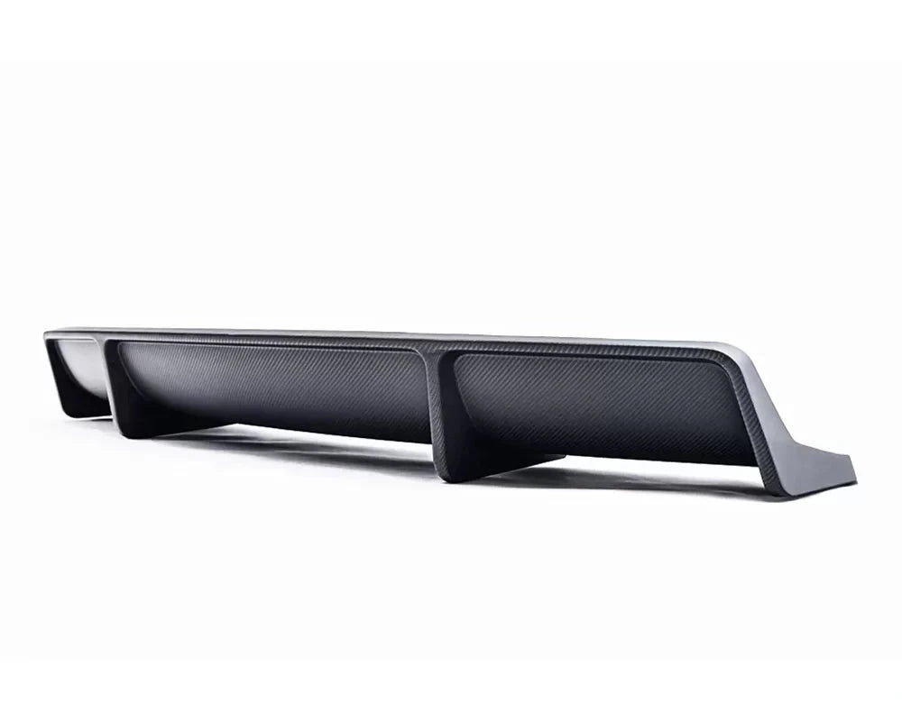 Tesla Model 3 Matte Carbon Fiber Rear Diffuser VR Aero