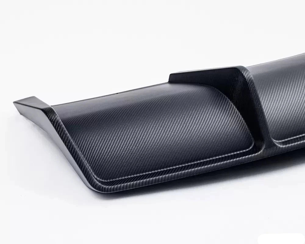 Tesla Model 3 Matte Carbon Fiber Rear Diffuser VR Aero